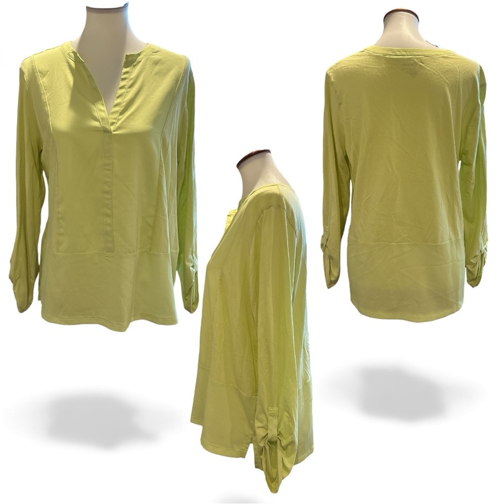 Chico's 3 Piece Top Bundle. Jacket Size 2. Wrap S… - image 2